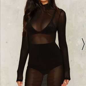 COPY - COPY - Nasty Gal Mesh mini dress